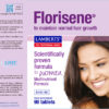 Florisene Lamberts con hierro y biotina 90 tabletas detalle de la etiqueta