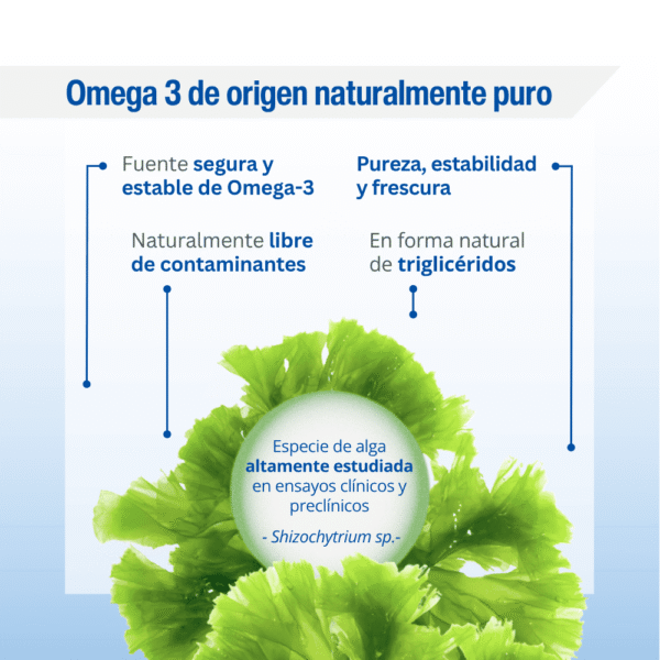 Omega 3 vegano líquido Lamberts 150 ml detalle 5
