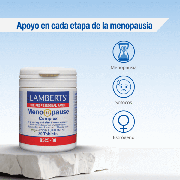 Menopause Complex Lamberts 30 tabletas detalle 3