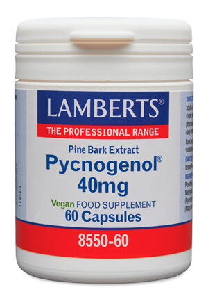 Pycnogenol Lamberts 40 mg 60 cápsulas