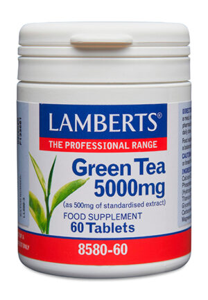 Extracto de té verde Lamberts 60 tabletas