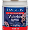 Valeriana Lamberts 1600 mg 60 tabletas Valeriana Lamberts 1600 mg 60 tabletas