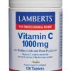 Vitamina C Lamberts 1000 mg con bioflavonoides y escaramujo 120 tabletas
